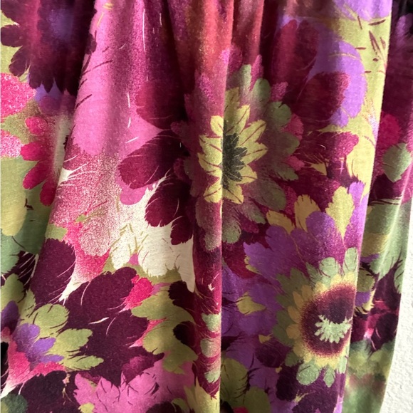 Mudd Multicolor Playful Graphics Babydoll Top L - Picture 5 of 6